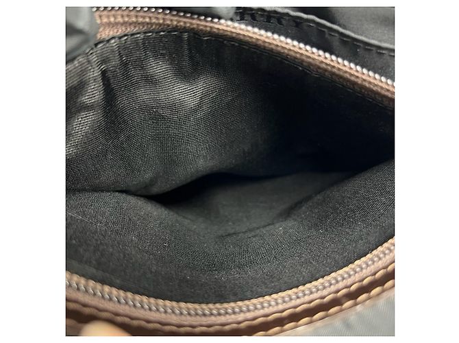 Bolsa de Ombro Burberry Nova Check Marrom Bege - vista 10