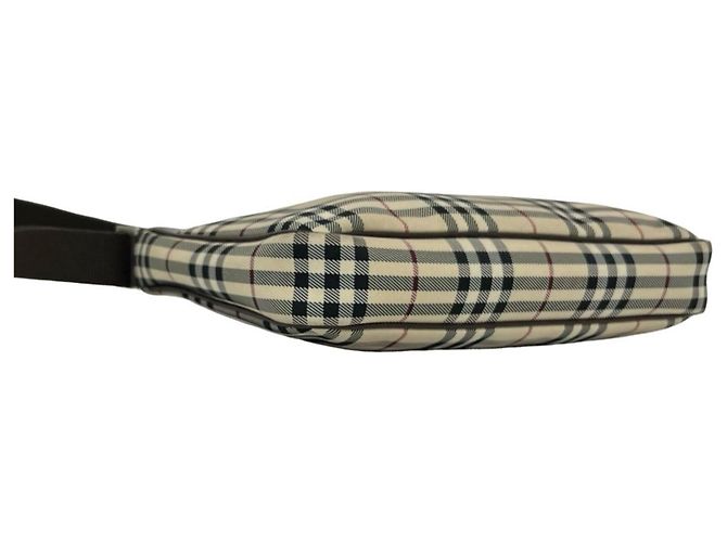 Bolsa de Ombro Burberry Nova Check Marrom Bege - vista 7