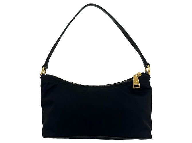 Saffiano Mini borsa/pouch Prada in nero - vista 3