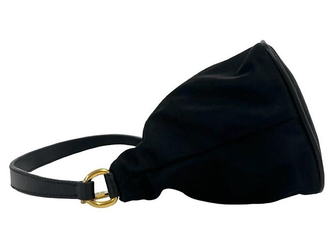 Saffiano Mini borsa/pouch Prada in nero - vista 5