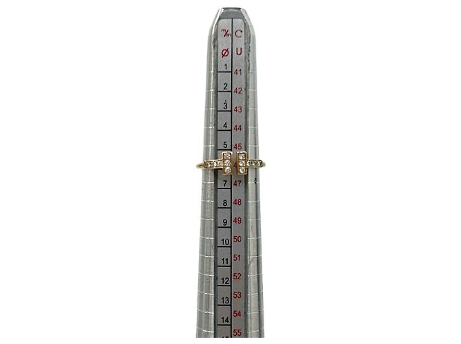 Autre Marque Tiffany & Co. Ehering aus 18K Roségold mit Diamanten Golden - Ansicht 7