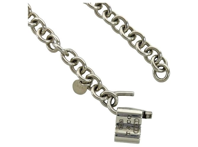 Autre Marque Tiffany & Co. Gliederkette-Armband mit Charms Silber - Ansicht 4