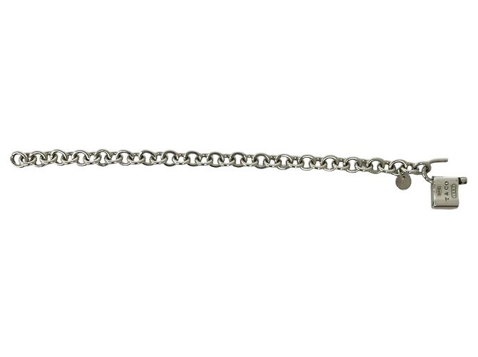 Autre Marque Tiffany & Co. Gliederkette-Armband mit Charms Silber - Ansicht 5