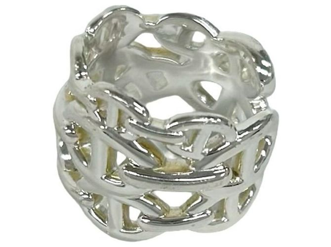 Hermès Hermes Enchainée GM Bandring Silber - Ansicht 4