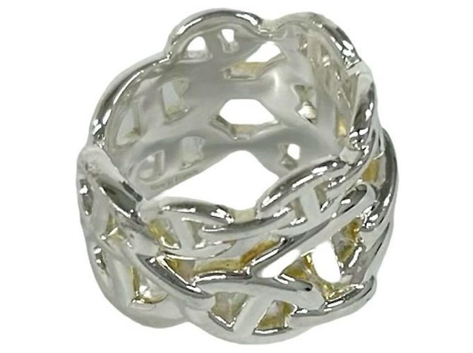 Hermès Hermes Enchainée GM Bandring Silber - Ansicht 5