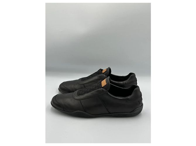 Scarpe da guida Louis Vuitton in pelle nera Nero - vista 2