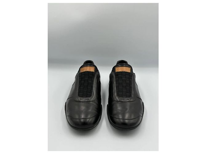Scarpe da guida Louis Vuitton in pelle nera Nero - vista 3