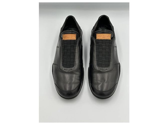 Scarpe da guida Louis Vuitton in pelle nera Nero - vista 4