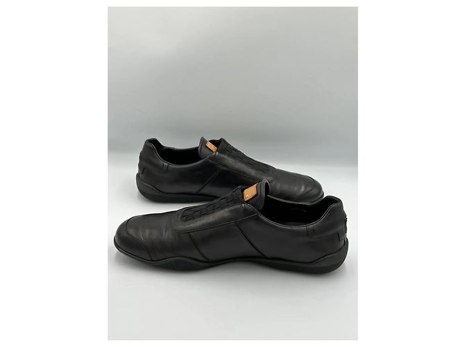 Scarpe da guida Louis Vuitton in pelle nera Nero - vista 8