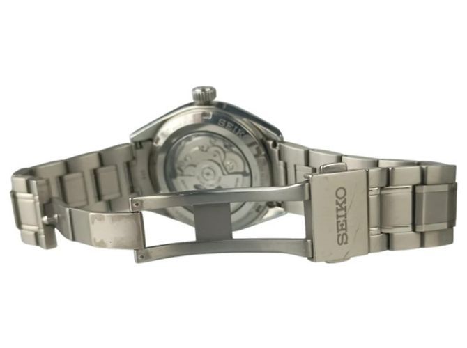 Orologio analogico da uomo SEIKO Presage Black Silver Titanium - vista 9