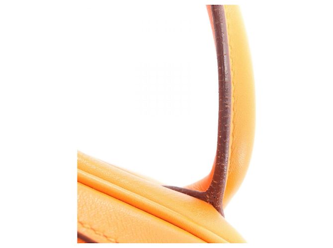 Hermès Bolso de hombro Hermes Lindy 30 Naranja - vista 10