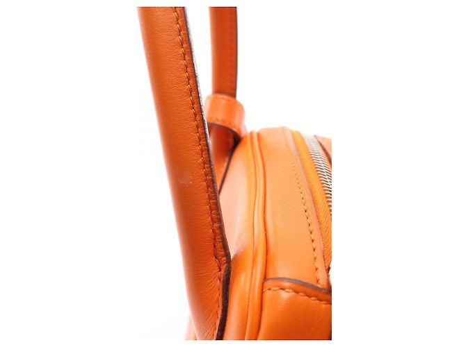 Hermès Bolso de hombro Hermes Lindy 30 Naranja - vista 14