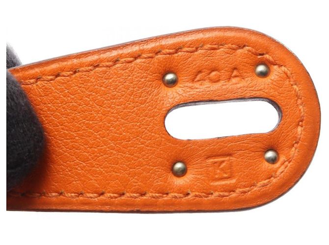 Hermès Bolso de hombro Hermes Lindy 30 Naranja - vista 5