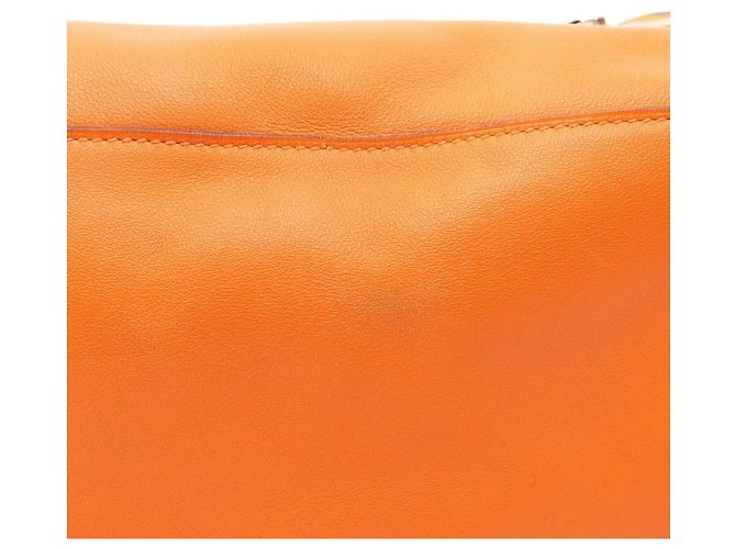 Hermès Bolso de hombro Hermes Lindy 30 Naranja - vista 9