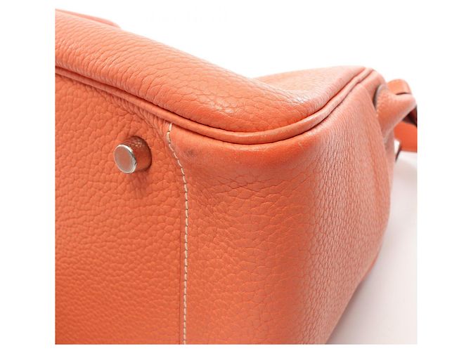 Hermès Hermes Lindy 30 Schultertasche Orange - Ansicht 11