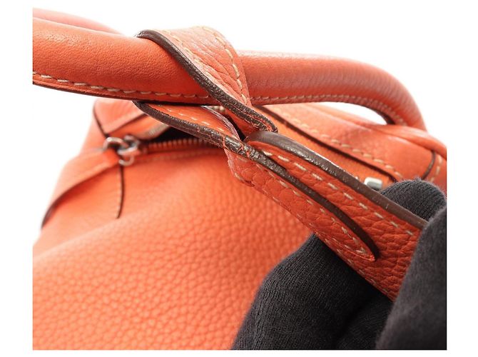 Hermès Hermes Lindy 30 Schultertasche Orange - Ansicht 8