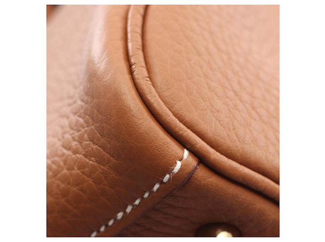 Hermès Borsa a tracolla Hermes Lindy Mini Marrone - vista 6