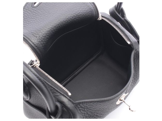 Hermès Borsa a tracolla Hermes Lindy Mini Nero - vista 3
