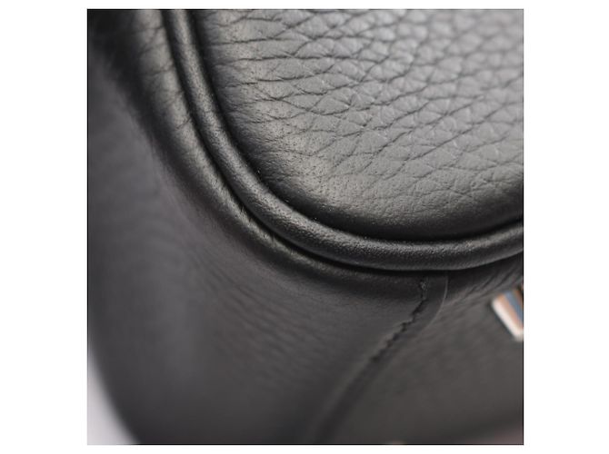 Hermès Borsa a tracolla Hermes Lindy Mini Nero - vista 6