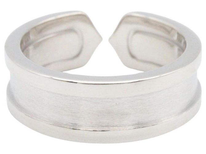 Anello Cartier C2 Diamanti in Oro Bianco 18K Argento - vista 3