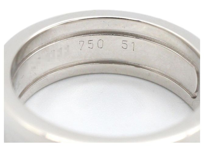Anello Cartier C2 Diamanti in Oro Bianco 18K Argento - vista 5