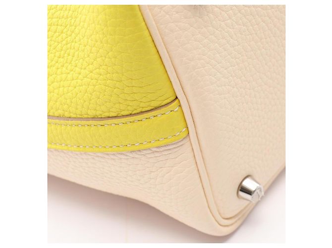 Hermès Hermes Picotin Lock PM Handtasche Golden Roh Gelb - Ansicht 6
