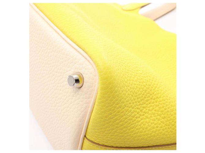 Hermès Hermes Picotin Lock PM Handtasche Golden Roh Gelb - Ansicht 7