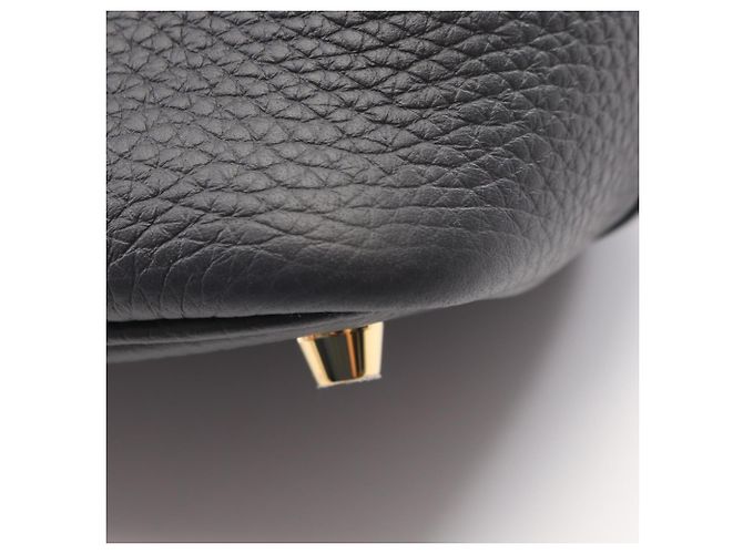 Hermès Sac à main Hermes Picotin Lock PM Caban Bleu Marine - vue 8