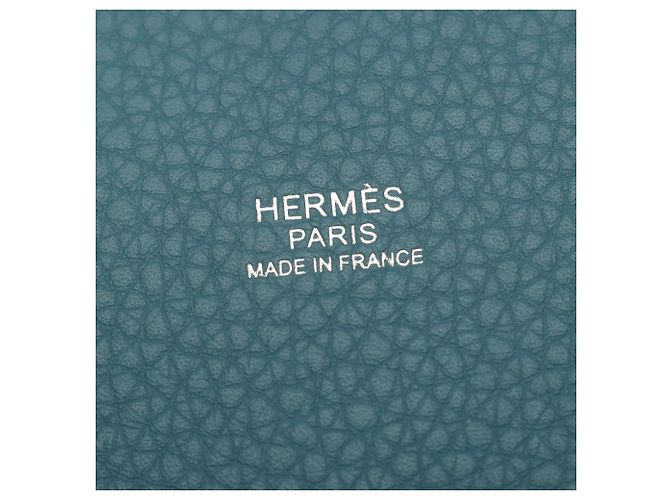Hermès Borsa Hermes Picotin Lock PM in New Blue Jean - vista 4
