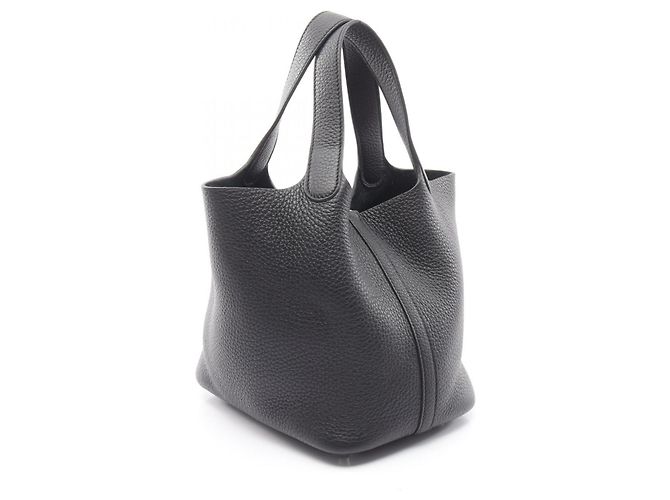 Hermès Hermes Picotin Lock PM Handtasche Schwarz - Ansicht 2