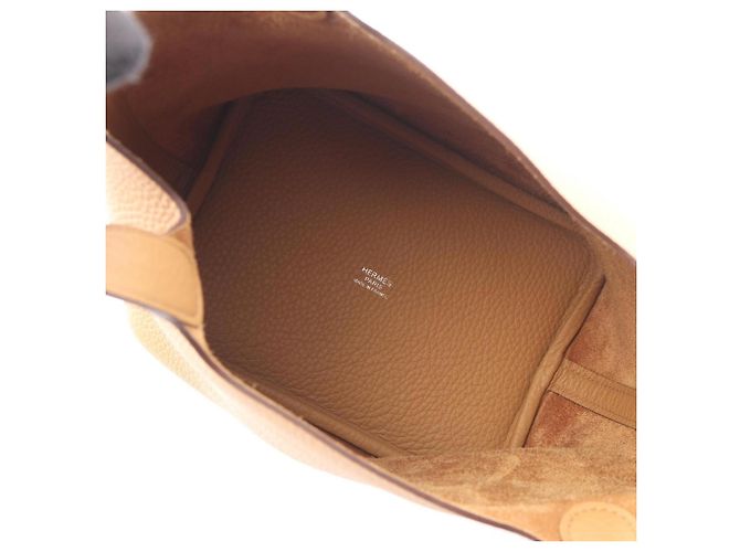 Hermès Borsa Hermes Picotin Lock PM Marrone - vista 3