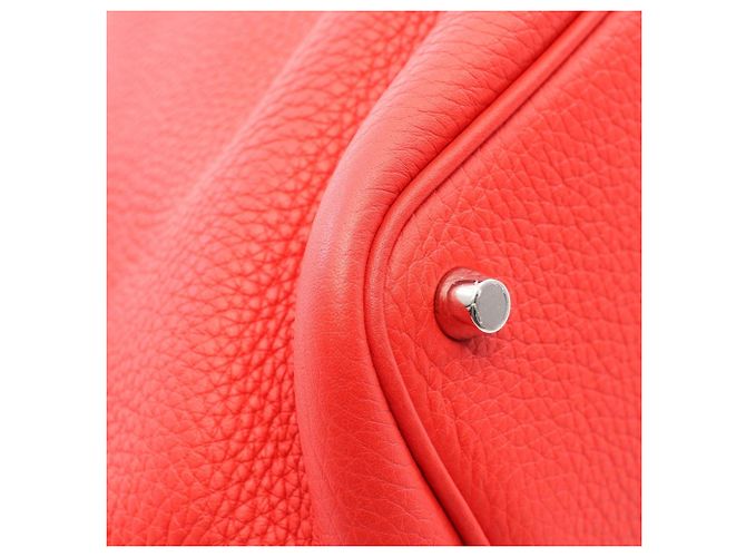 Hermès Hermes Picotin Lock PM Rouge Cou Handtasche Rot - Ansicht 6