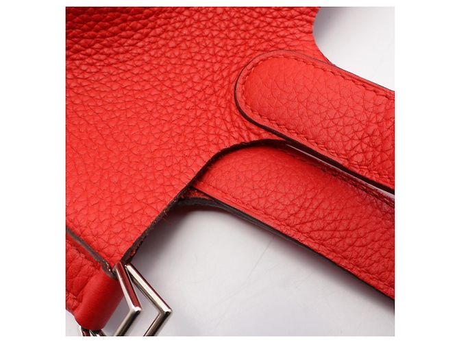 Hermès Hermes Picotin Lock PM Rouge Cou Handtasche Rot - Ansicht 7
