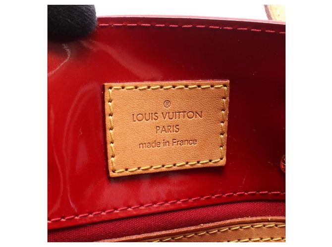 Louis Vuitton Lead PM Monogram Vernis Handtasche Rot - Ansicht 4