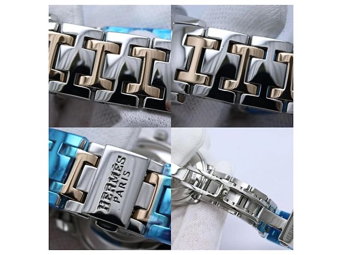 Hermès Orologio da donna Hermes Clipper Nacre Diamond Bezel - vista 10