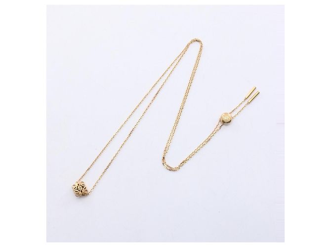 Colar Loewe Anagram Bombe Small Dourado - vista 2