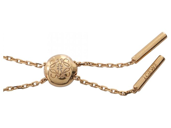 Colar Loewe Anagram Bombe Small Dourado - vista 3