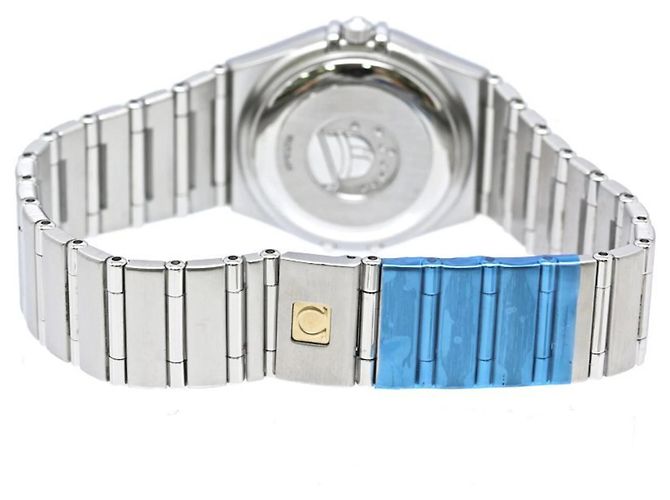 Orologio da donna OMEGA Constellation con lunetta a diamanti - vista 4