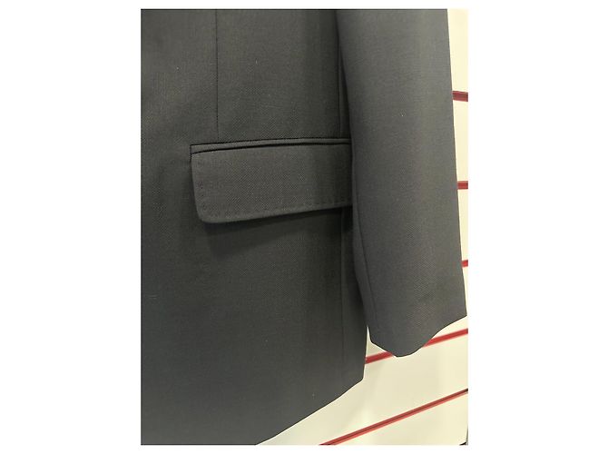 Balmain Marine Wollblazer Marineblau - Ansicht 6