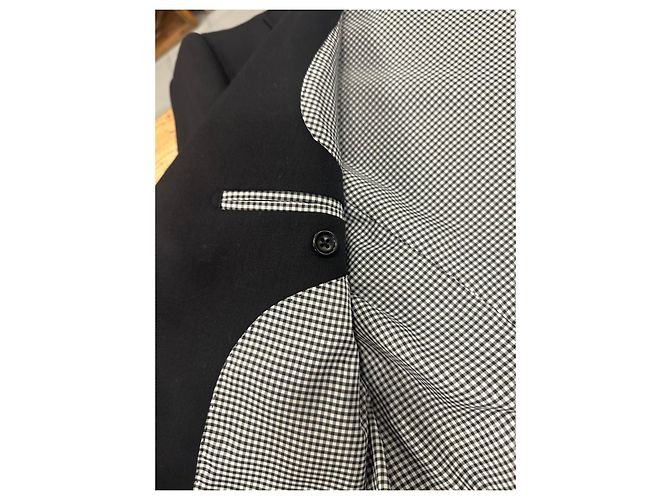 Balmain Marine Wollblazer Marineblau - Ansicht 9