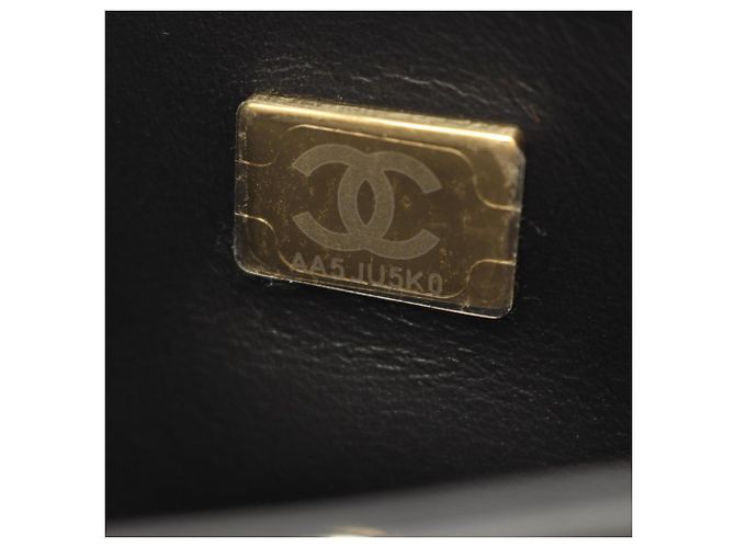 Chanel Mini Matelassé 2-Way Schultertasche Schwarz - Ansicht 5