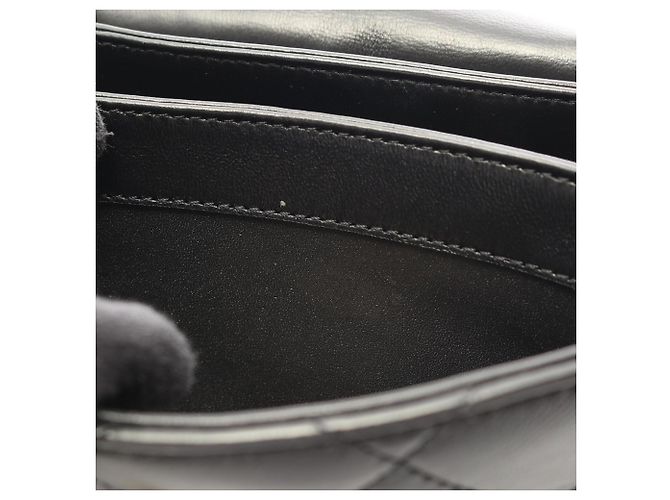 Chanel Mini Matelassé 2-Way Schultertasche Schwarz - Ansicht 6