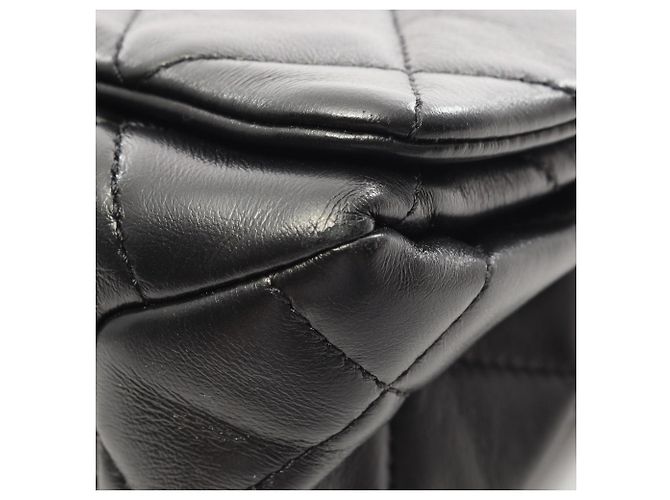 Chanel Mini Matelassé 2-Way Schultertasche Schwarz - Ansicht 7