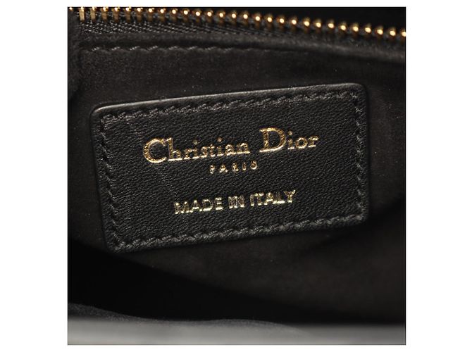 Christian Dior Lady Dior Cannage 2-Way Handtasche Schwarz - Ansicht 4