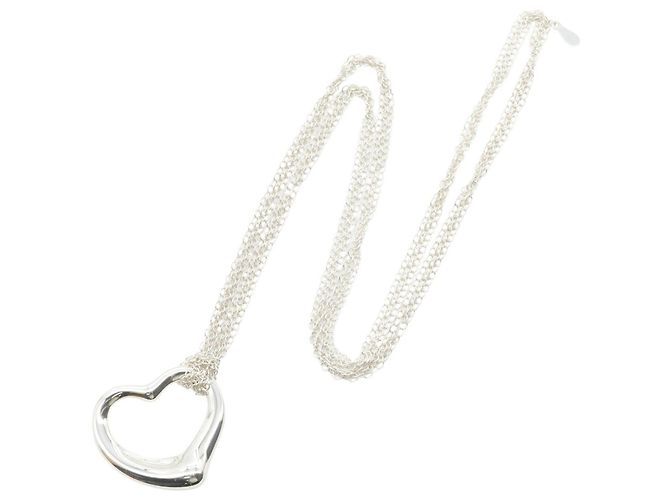 Autre Marque Collar largo Open Heart Tiffany & Co. Plata - vista 2