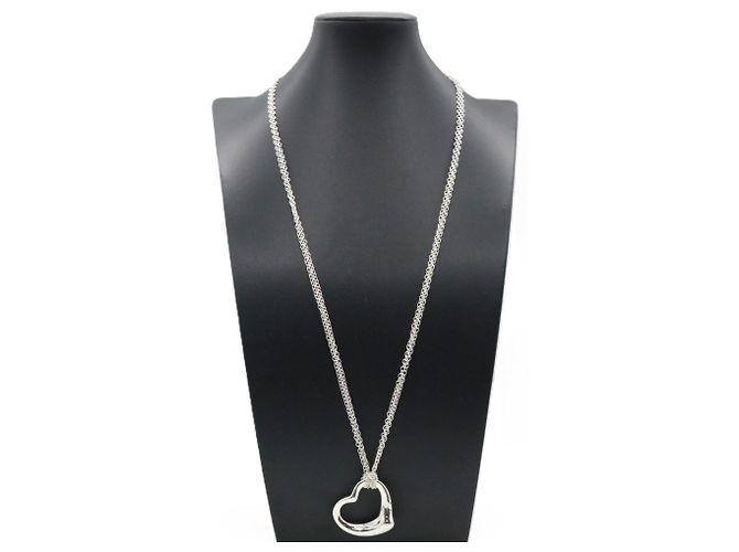 Autre Marque Collar largo Open Heart Tiffany & Co. Plata - vista 6