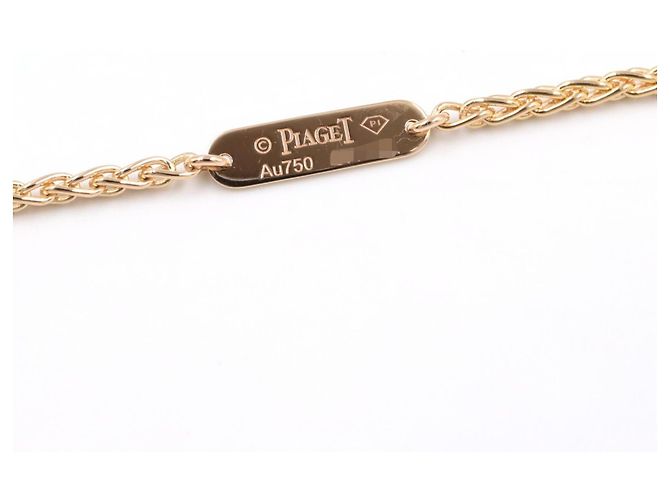 Piaget Possession Chalcedon Diamantenhalskette Weiß Golden - Ansicht 3