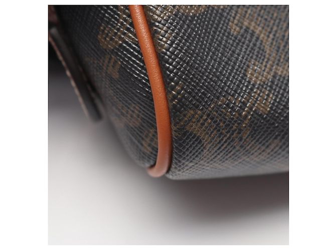 Céline Bolsa 2-Way Celine Triomphe Marrom Preto - vista 7