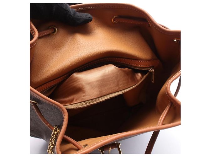Céline Mochila/Bolsa Celine Macadam Marrom - vista 5