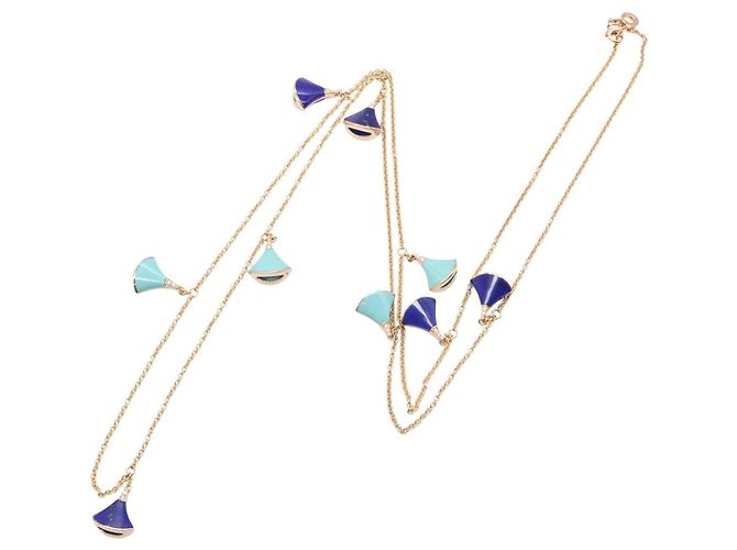 Bulgari Collar Bvlgari Diva's Dream Azul Dorado - vista 2